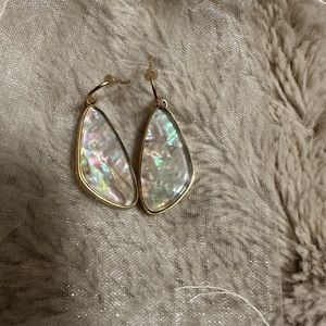 Kendra Scott Mother of Pearl Drop Earrings